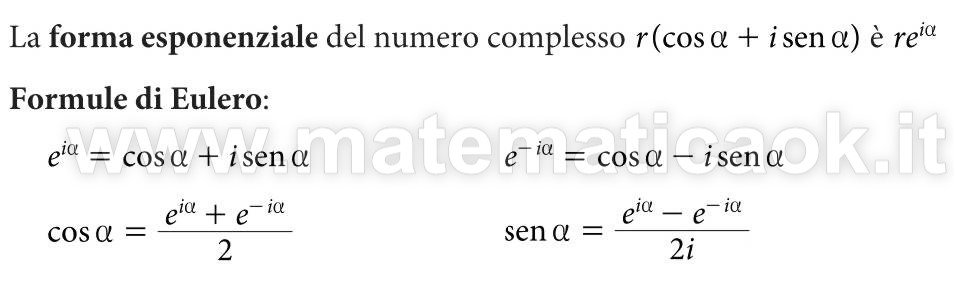 Numeri Complessi: forma esponenziale